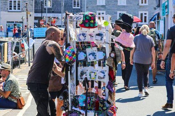 Everyone was doing their best to keep a distance but it was not always possible